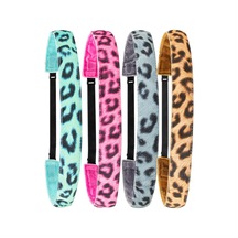 Frog Sac Kızlar İçin 6 Çita Saç Bandı, Ters Çevrilebilir Kaymaz Kadife Leopar Baskılı Kafa Bandı Paketi, Kadınlar İçin Elastik Leopar Saç Bantları, Gençler İçin Sevimli Hayvan Baskılı Saç Aksesuarları