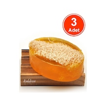 Kabak Lifli El Yapımı Doğal Mango Sabunu 120 G x 3 Adet