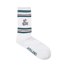 Jack & Jones Jack&jones Lacivert-beyaz Erkek Boxer Çorap Seti 12246123 Lacivert - Beyaz