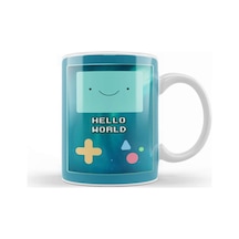 Bmo Hello World Adventure Time Space Galaxy Stars Aurora 02 Kupa Bardak Porselen Karışık