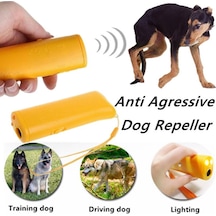 El Tipi Köpek Kovucu Kedi Ve Köpek Kovucu Ve Eğitici Ses Cihaz Siyah
