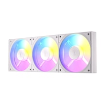 C120 Argb White, 3x120mm Pwm Fan, Daisy-chain Kablo, Asus Aura Sync Uyumlu, 12v, 1.32w, Beyaz Kasa Fanı 3'lü Paket