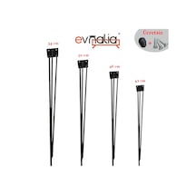 Evnalia Evnalia Metal Firkete Ayak Kütük Masa Orta Sehpa Zigon Ayağı