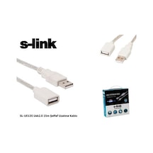 S-Link Sl-Ue135 Usb2.0 15M Şeffaf Uzatma Kablo