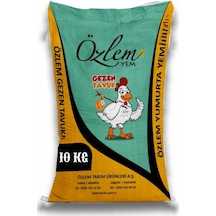 Özlem Yem Gezen Tavuk Yemi Pelet 10 Kg