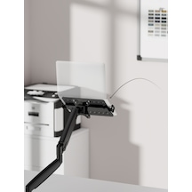 Monitör Koluna Takılabilen Dikey Laptop Tutucu Stand 12 18