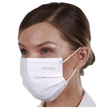 Dentac T-Mask 3 Katlı Telli Cerrahi Yüz Maskesi 100 Adet Beyaz