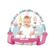 Babycim Piyanolu Oyun Halısı - Pembe