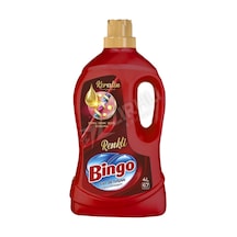 4 Adet Bingo Renkli Sıvı Çamaşır Deterjanı 4 Lt