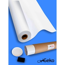 Geko Emaye Yazı Tahtası Folyosu 135cm X 200cm Beyaz/mat