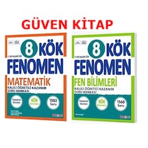 Fenomen Yayınları Kök 8. Sınıf Fen Bilimleri Ve Matematik Set