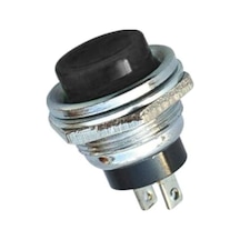 Robotistan Ic180 Metal Büyük Renkli Buton - Siyah