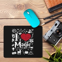 I Love Magic Mouse Pad Mousepad