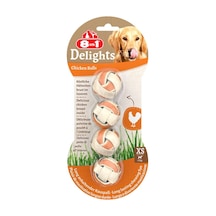 8in1 Delights Chicken Balls Tavuklu Köpek Ödülü Topları Xs 36 G