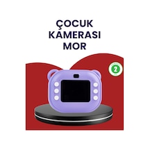Eğlenceli Şipşak Çocuk Kamerası Oyun Müzik Ve 18 Efektli Anında Baskı