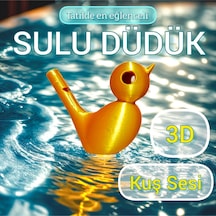 Sulu Düdük Kuş Sesi - Yaz Su Aktiviteleri Sarı