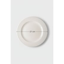 Tuna Pasta Tabağı 21cm Krem Rinart
