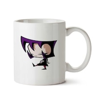 Invasor Zim İki Tarafı Baskılı Kupa Bardak Çok Renkli