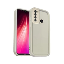 Xiaomi Redmi Note 8 Kılıf Viera Silikon - Krem -