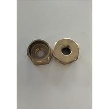 Sarı Pirinç Redüksiyon 1 1/2'' - 1/2'' - 2 Adet 1 1/2 x 1/2"