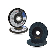 Bosch Expert 125 Mm 60 Kum X551 Fiber Metal-ınox Flap Disk 1 Ad 2608607354