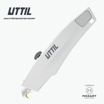 Uttıl Aura Natura Pauk06-anh 3 Kademeli Kanca Bıçaklı Kompostlanabilir Vidasız Gövde Maket Bıçağı Uttıl Aura Natura Pauk06-anh 3 Kademeli Kanca Bıçaklı Kompostlanabilir Vidasız Gövde Maket Bıçağı