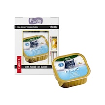 Plaisir Ton Balıklı Ezme Konserve Yetişkin Kedi Maması 100 G