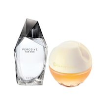 Avon Incandessence Kadın Parfüm EDP 50 ML + Avon Perceive Erkek Parfüm EDT 100 ML
