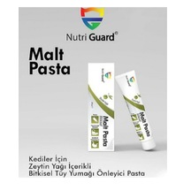 Nutriguard Malt Pasta Kediler İçin Zeytinyağı İçerikli Tüy Yumağı Atılımı Desteği Macun