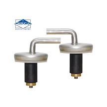 Metal Menteşe Üstten Sıkmalı  Klozet Kapağı Montaj