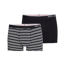 Blackspade 9551 Siyah 2 Li Paket Boxer Erkek Boxer