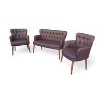 Ofis Koltuğu Bekleme Salonu Kafe Sandalyesi Çay Seti Koltuk Takımı Bahçe Sandalyesi Berjer 2+1+1