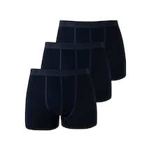 Arma Yıldız Erkek Lacivert Bambu Boxer 3'lü Paket-lacivert
