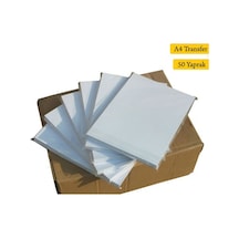 A4 Ithal Transfer Baskı Kağıdı Polyester-Seramik-Metal - 50 Yaprak