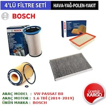 4'lü Set Hava + Yağ + Polen + Mazot