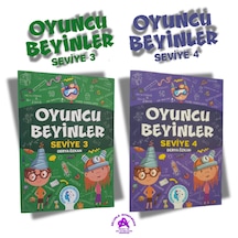 Tazof Oyuncu Beyinler Seviye 3-4 2 Kitap Bir Arada