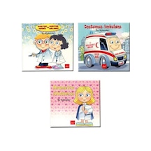 Doktor Abimiz - Doktor Ablamız Sağlık Seti 4 Kitap Set, Renkl...