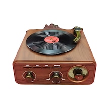 Md1317 Nostaljik Bluetooth Hoparlör Retro Radyo Fm/am/sw Usb Tf Kart Şarjlı Ses Bombası