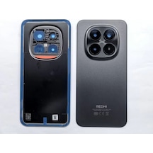 Xiaomi Redmi Note 15 4g Siyah Kamera Camlı Arka Cam Batarya Pil Kapağı Telefon Arka Kapak 25781491
