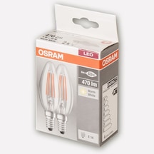 Osram 2'Li Led Ampul E14 40W