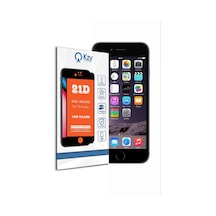 Apple Uyumlu iPhone 6 Siyah Tam Kaplayan 21D Temperli Ekran Koruyucu Cam (501179065) 20 Tl Fark Ile Apple Uyumlu iPhone Hızlı Şarj Kablosu