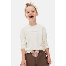 Xo Kids Kız Çocuk Sweatşirt 4-8 Yaş 39535 Krem Xo Kids Kız Çocuk Sweatşirt 4-8 Yaş 39535 Krem