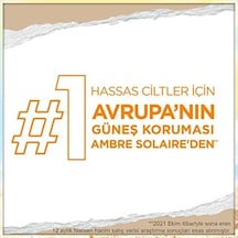 Ambre Solaire Sensitive Advanced Hipoalerjenik Güneş Koruyucu Süt Spf50+ 175ml