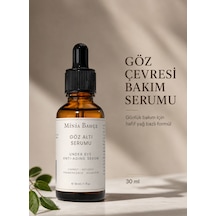Göz Çevresi Bakım Serumu 30 Ml Squalane Ve Bitkisel Yağlarla Günlük Bakım