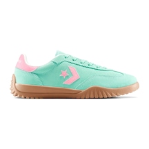 Converse Run Star Trainer Suede Unisex Yeşil Sneaker Ayakkabı A15090c Yeşil