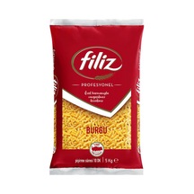 Filiz Burgu Makarna 5 Kg - %100 Türk Buğdayından Üretilmiş Lezzetli Makarna - Tekli Tarı