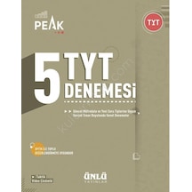 Tyt 5 Li Deneme Best Peak - Ünlü Yayınları