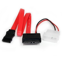 Alfais 4660 Sata 7 + 6 Pin Soket Slim Data Power Disk Hdd Kablosu