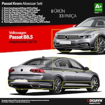 S-Dizayn Vw Passat B8.5 Impression Krom Aksesuar Seti 33 Parça S