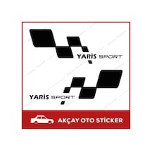 Toyota Yaris Sport Sticker Yaris Sticker (Sağ Sol Takım) Sticker